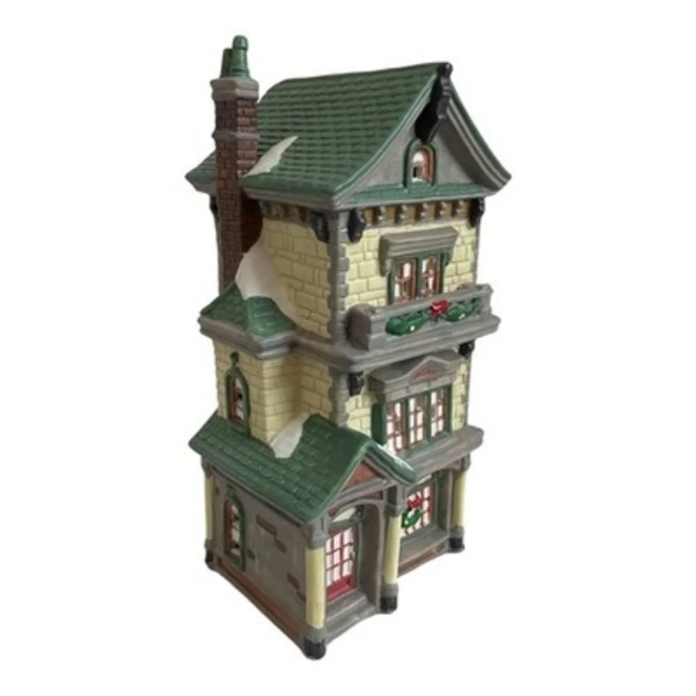 Dickens Keepsake Porcelain Three-Story Townhouse O Well Novelty '94 Original Box